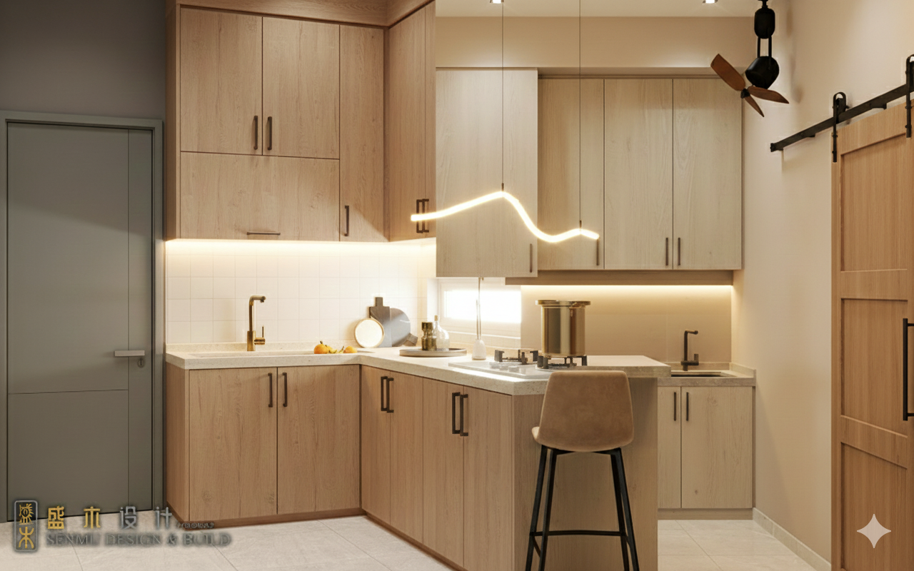 Modern Kitchen Design in Johor Bahru (JB) : Creating Functional Spaces for Everyday Moments